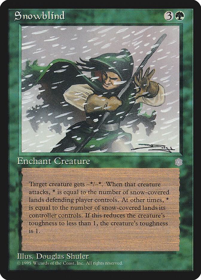 Snowblind card from Ice Age