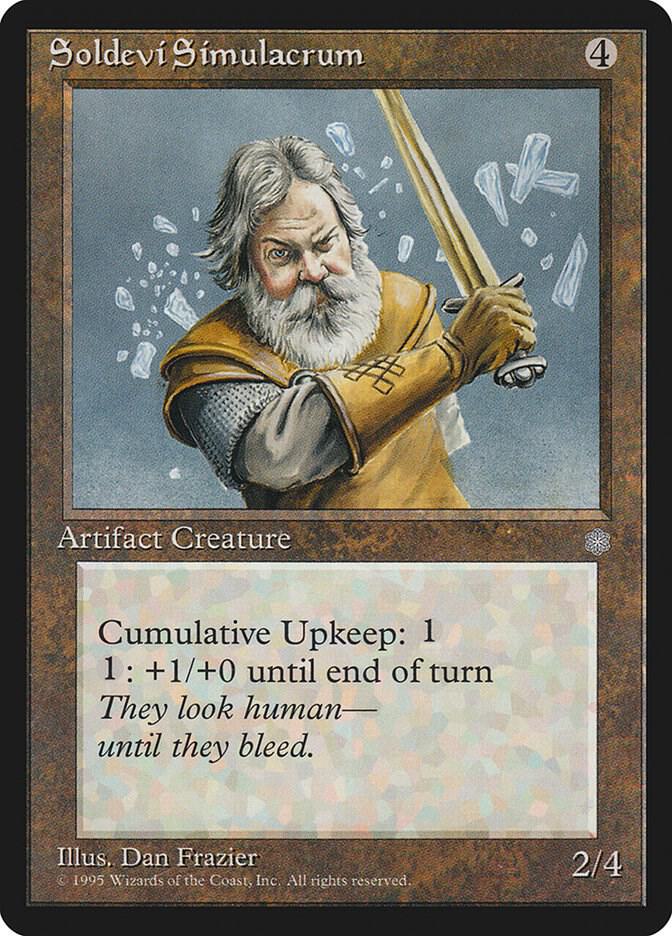 Soldevi Simulacrum card from Ice Age