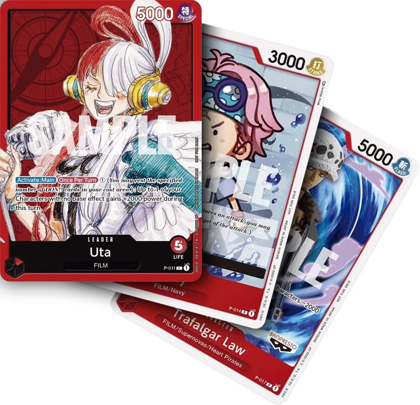 One Piece Film Red Uta Promo Pack card from One Piece Promotion Cards