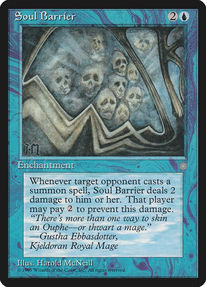 Soul Barrier card from Ice Age
