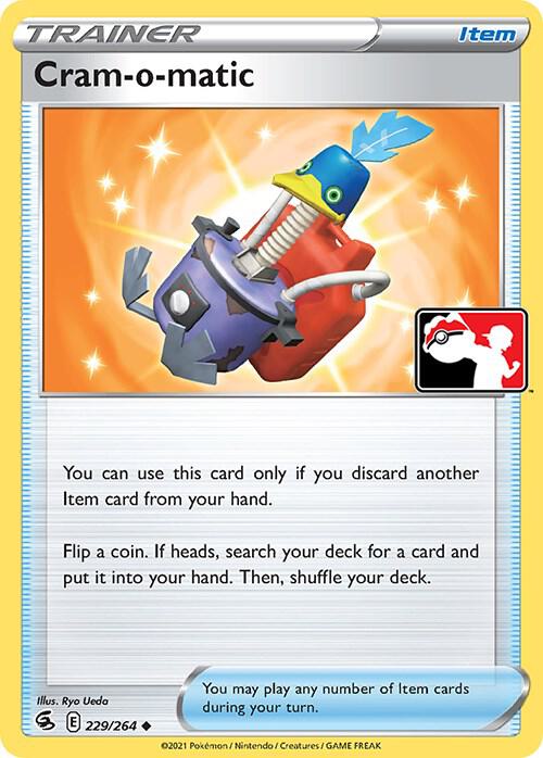 Cram-o-matic 229/264 card from Prize Pack Series Cards