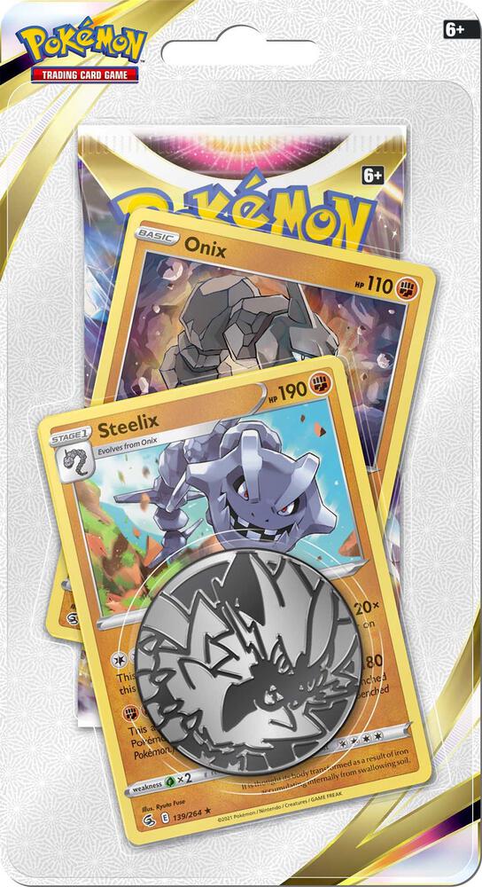 Astral Radiance Premium Checklane Blister [Steelix] card from SWSH10: Astral Radiance