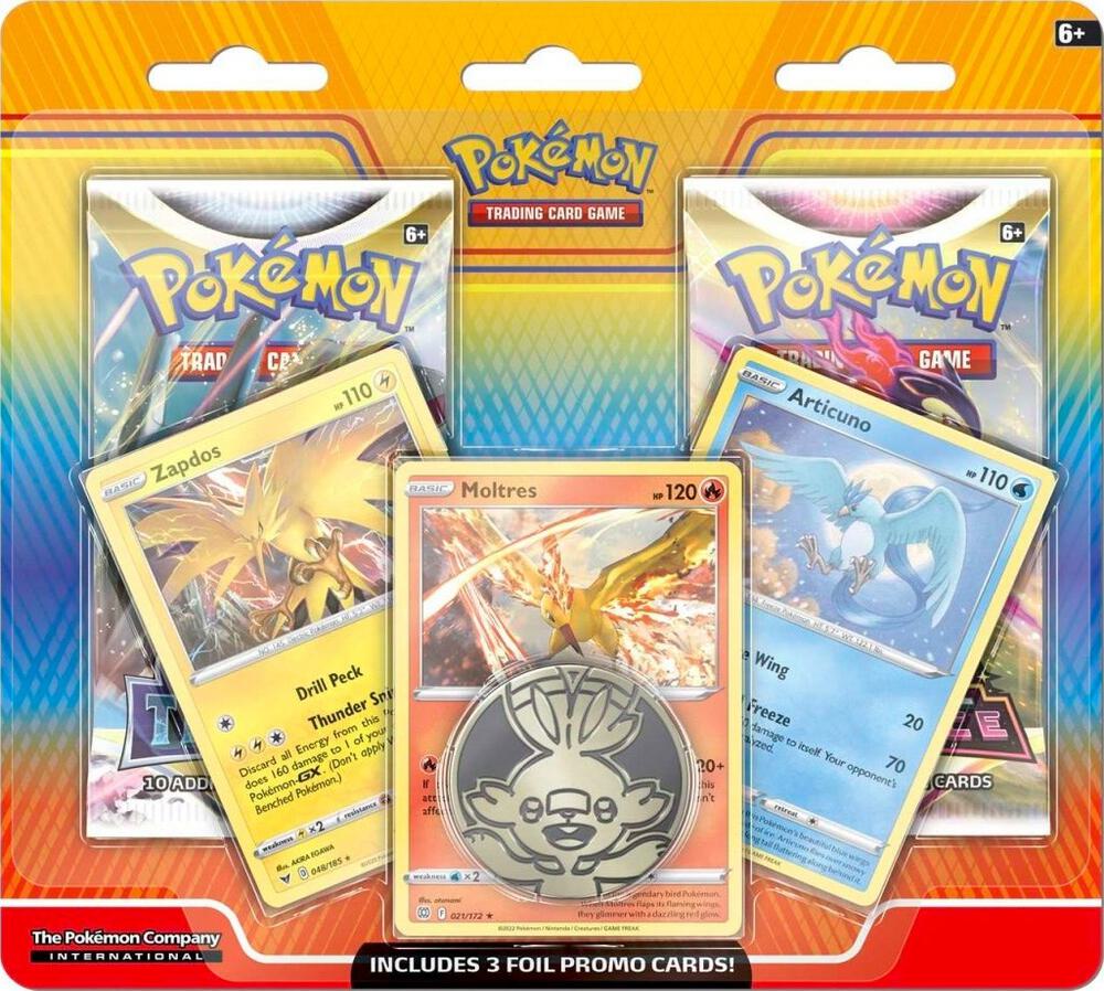 Enhanced 2-Pack Blister Pack [Articuno, Zapdos, & Moltres] card from Miscellaneous Cards & Products