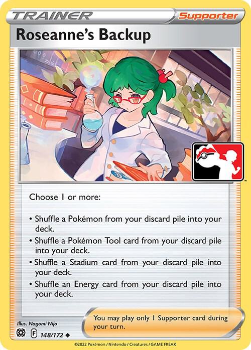 Roseanne's Backup 148/172 card from Prize Pack Series Cards