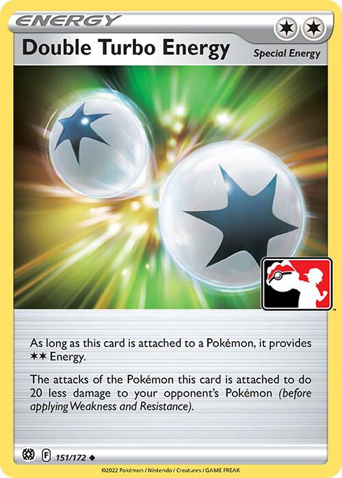 Double Turbo Energy 151/172 card from Prize Pack Series Cards