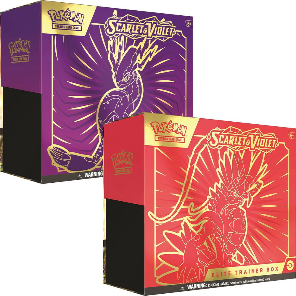 Scarlet & Violet Elite Trainer Boxes [Set of 2] card from SV01: Scarlet & Violet Base Set