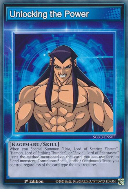 Unlocking the Power SGX3-ENS07 card from Speed Duel GX: Duelists of Shadows