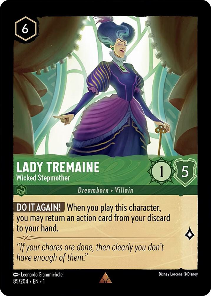 Lady Tremaine - Wicked Stepmother 85/204 card from The First Chapter