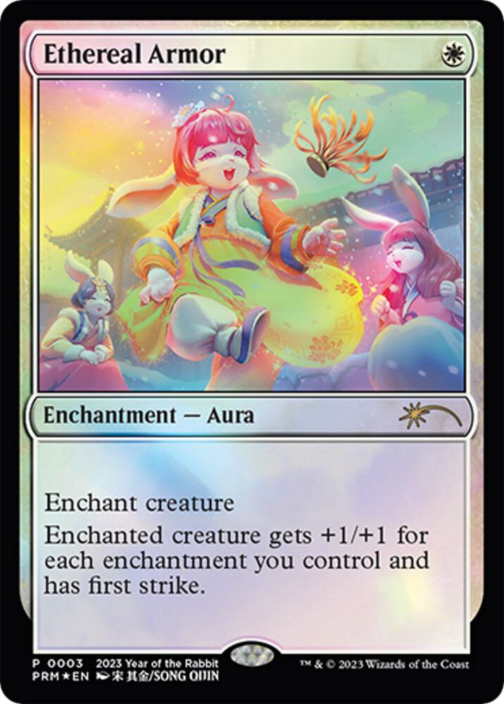 Ethereal Armor (Year of the Rabbit 2023) 3 card from Unique and Miscellaneous Promos