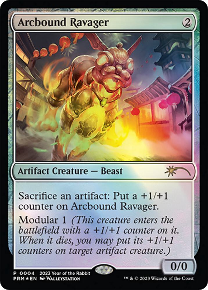 Arcbound Ravager (Year of the Rabbit 2023) 4 card from Unique and Miscellaneous Promos