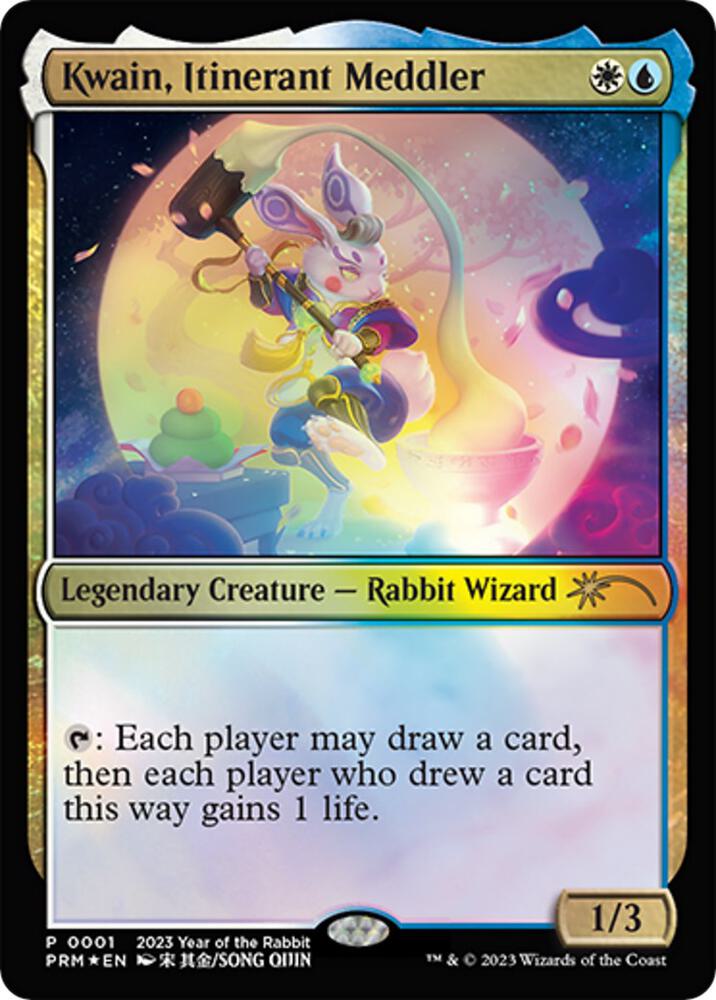 Kwain, Itinerant Meddler (Year of the Rabbit 2023) 1 card from Unique and Miscellaneous Promos