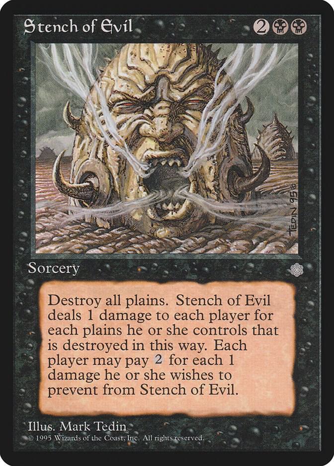 Stench of Evil card from Ice Age