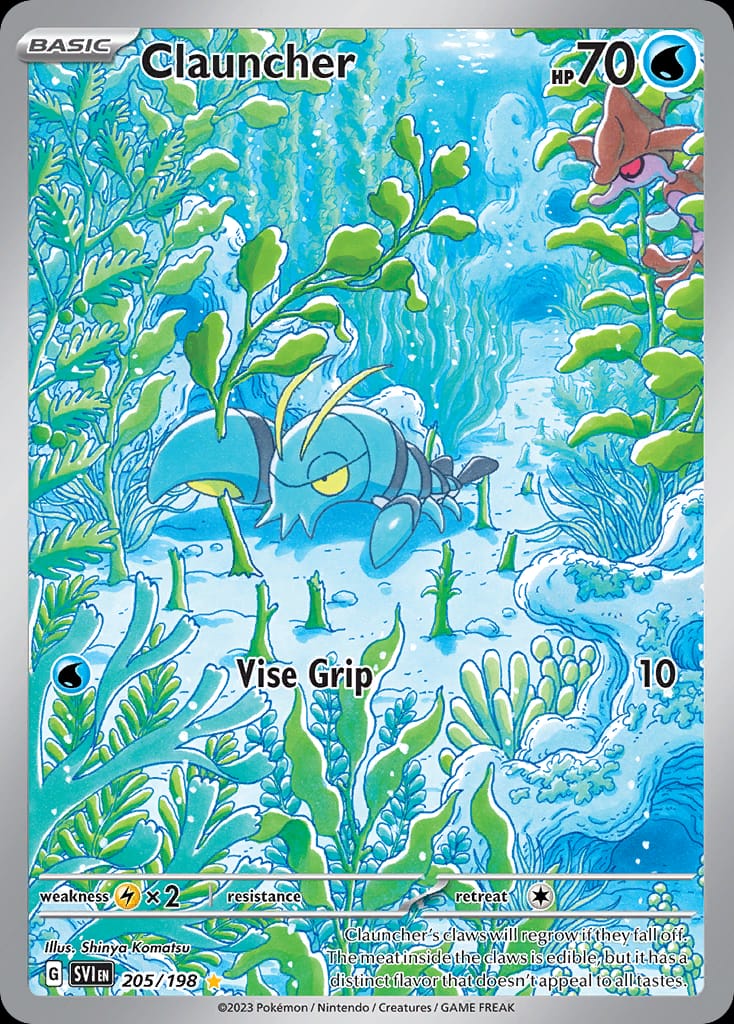 Clauncher 205/198 card from SV01: Scarlet & Violet Base Set