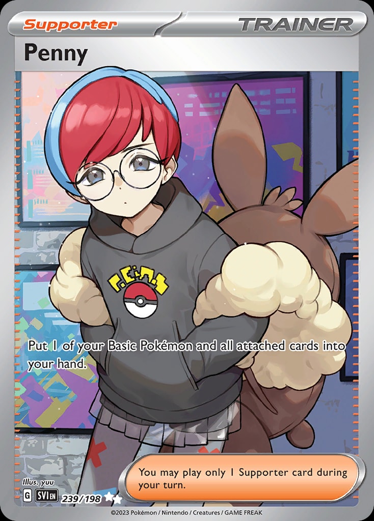 Penny 239/198 card from SV01: Scarlet & Violet Base Set