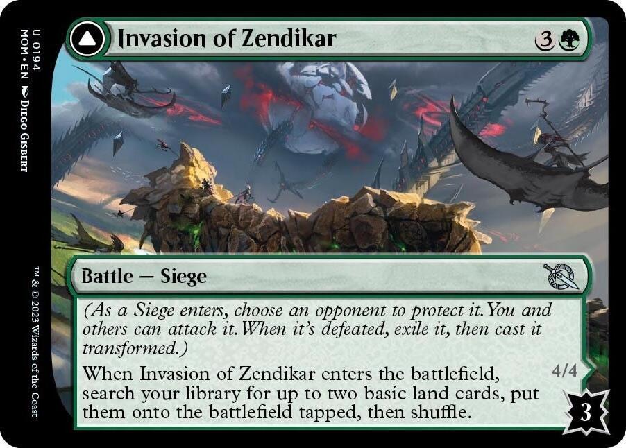 Invasion of Zendikar 194 card from March of the Machine