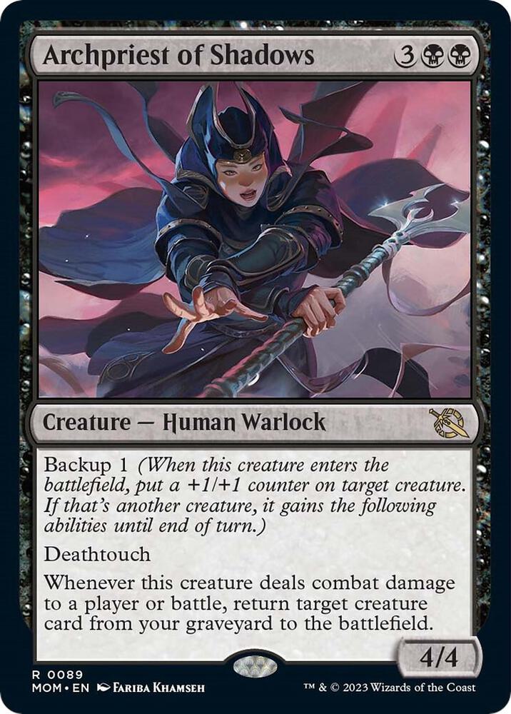 Archpriest of Shadows 89 card from March of the Machine
