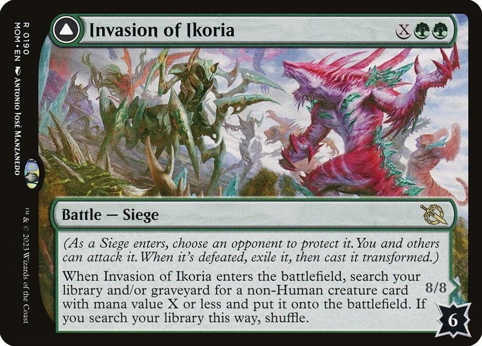 Invasion of Ikoria 190 card from March of the Machine
