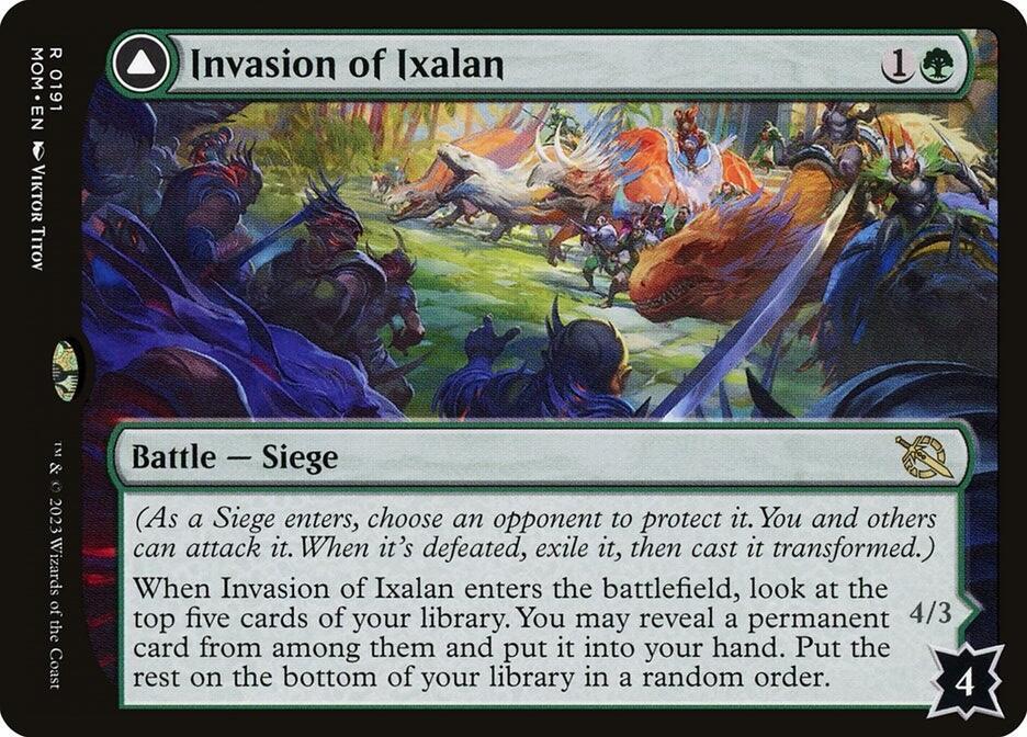 Invasion of Ixalan 191 card from March of the Machine