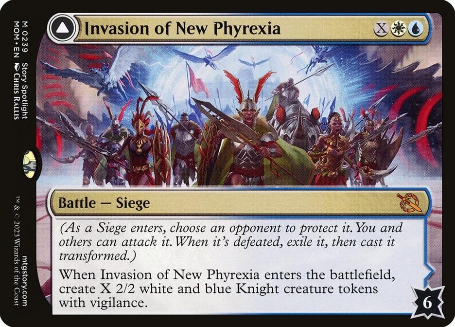 Invasion of New Phyrexia 239 card from March of the Machine