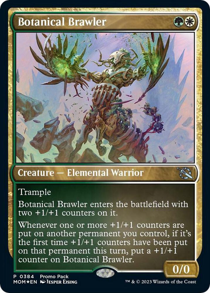 Botanical Brawler 384 card from Promo Pack: March of the Machine