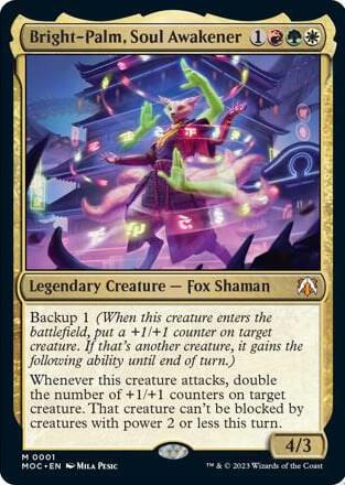 Bright-Palm, Soul Awakener 1 card from Commander: March of the Machine