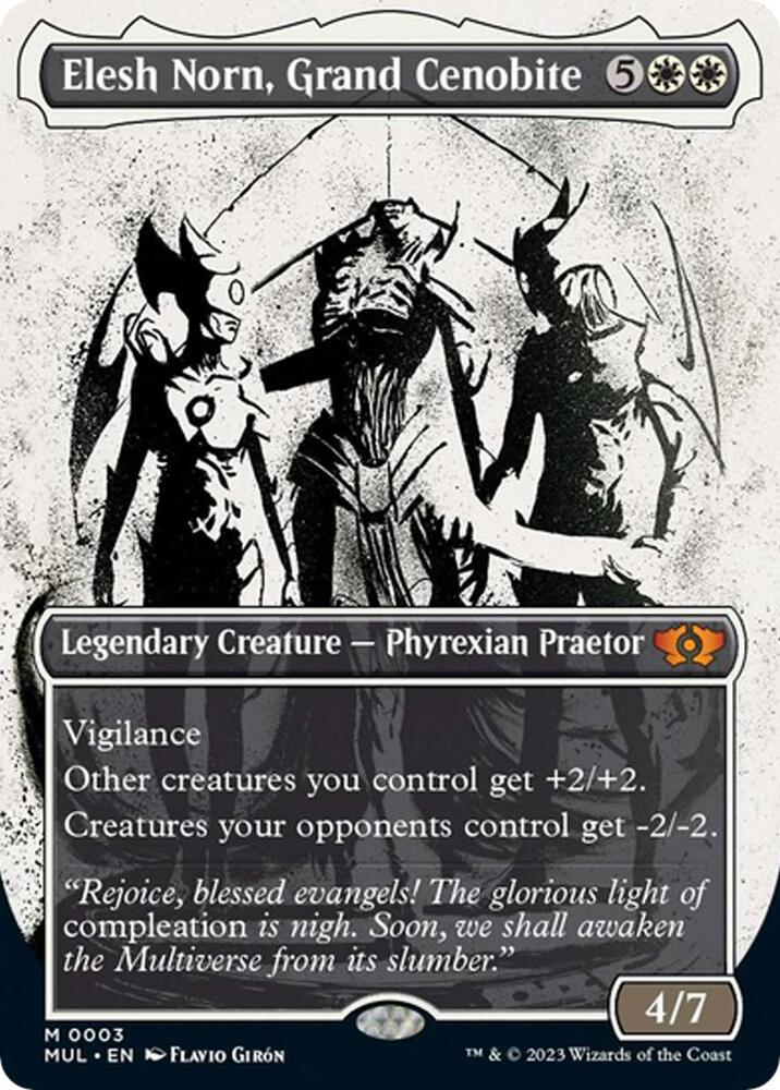 Elesh Norn, Grand Cenobite 3 card from March of the Machine: Multiverse Legends