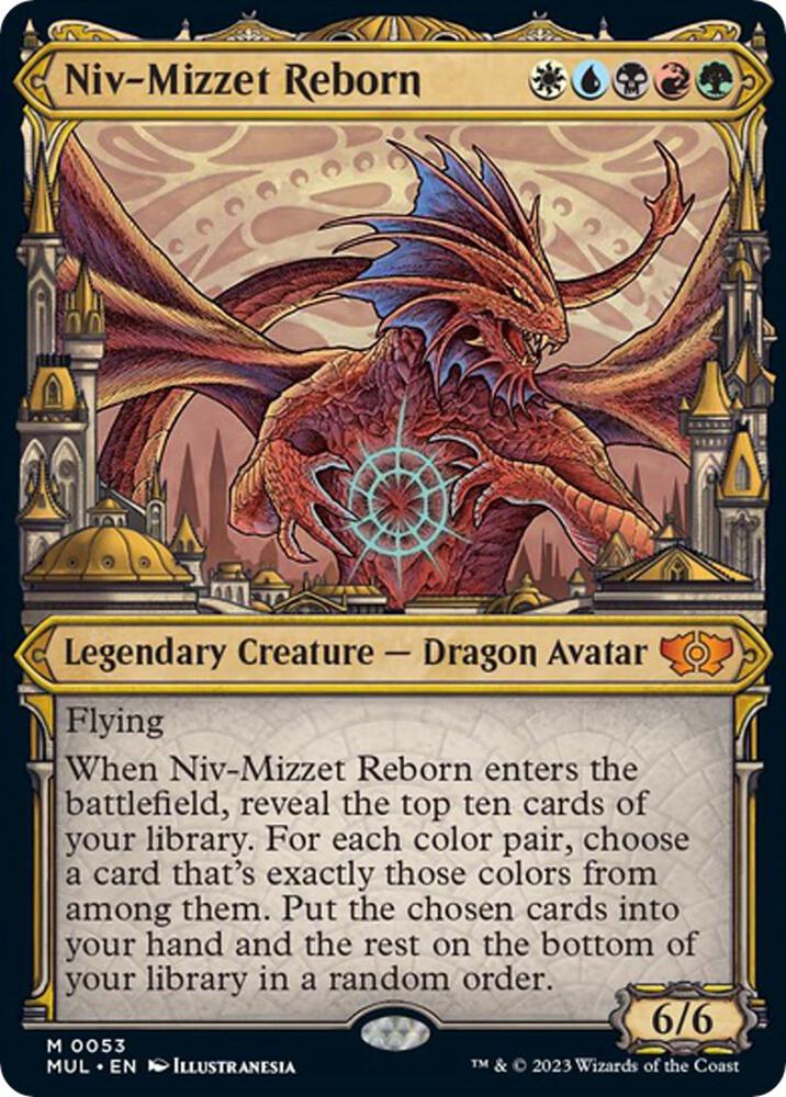Niv-Mizzet Reborn 53 card from March of the Machine: Multiverse Legends