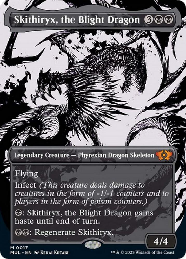 Skithiryx, the Blight Dragon 17 card from March of the Machine: Multiverse Legends