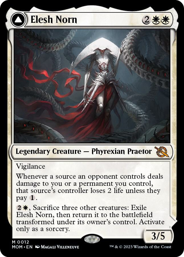 Elesh Norn 12 card from March of the Machine