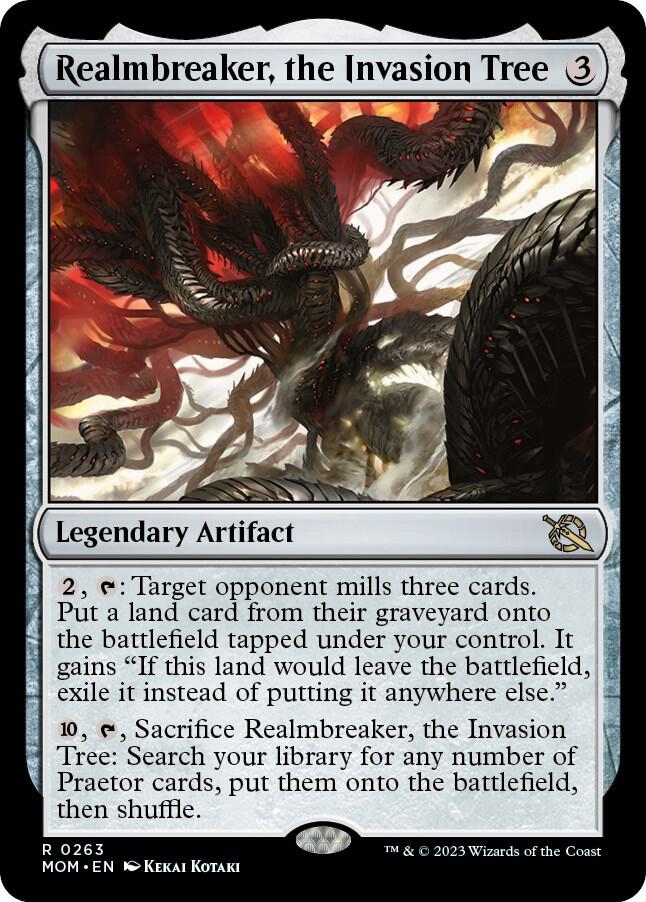 Realmbreaker, the Invasion Tree 263 card from March of the Machine