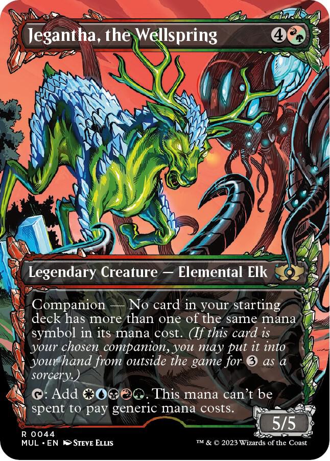 Jegantha, the Wellspring 44 card from March of the Machine: Multiverse Legends