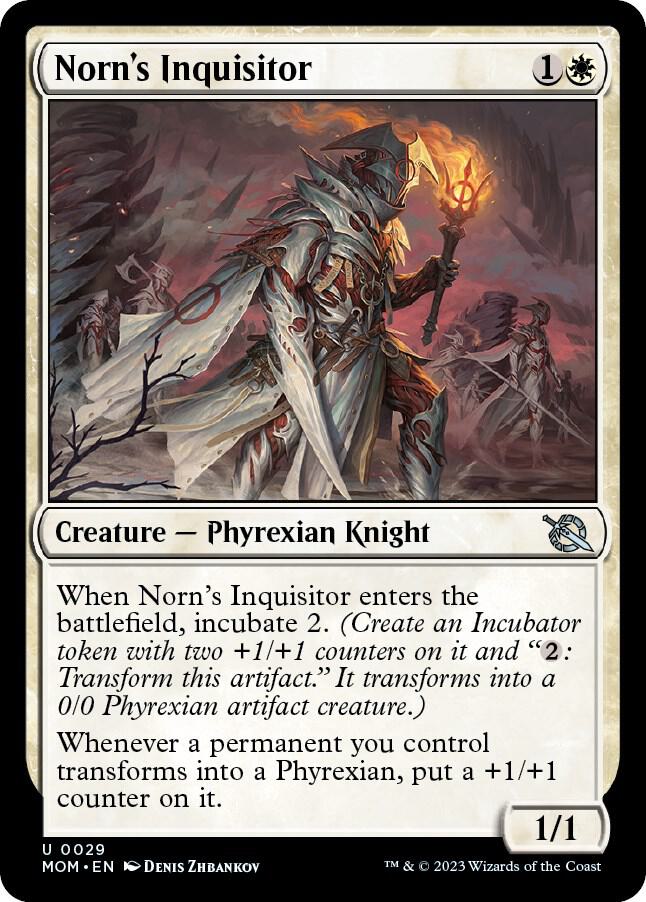Norn's Inquisitor 29 card from March of the Machine
