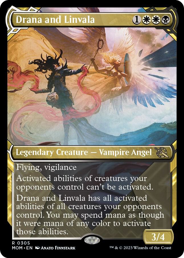 Drana and Linvala (Showcase) 305 card from March of the Machine