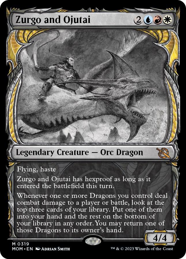 Zurgo and Ojutai (Showcase) 319 card from March of the Machine