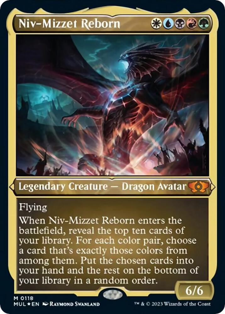 Niv-Mizzet Reborn (Foil Etched) 118 card from March of the Machine: Multiverse Legends