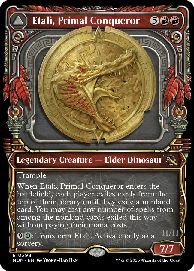 Etali, Primal Conqueror (Showcase) 298 card from March of the Machine
