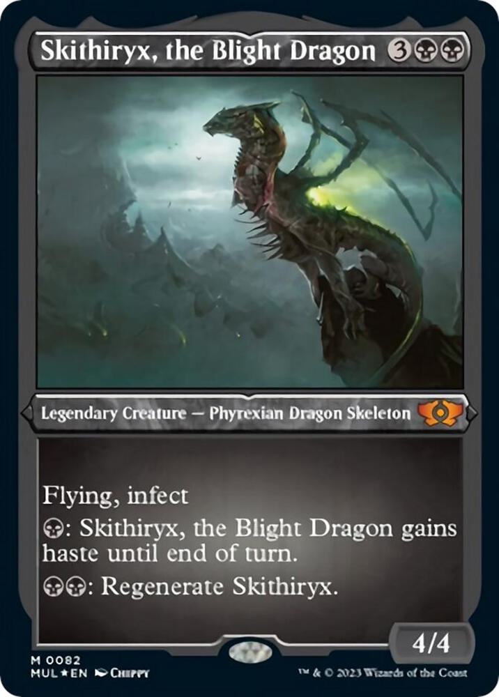 Skithiryx, the Blight Dragon (Foil Etched) 82 card from March of the Machine: Multiverse Legends