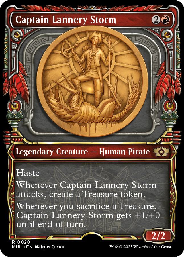 Captain Lannery Storm 20 card from March of the Machine: Multiverse Legends
