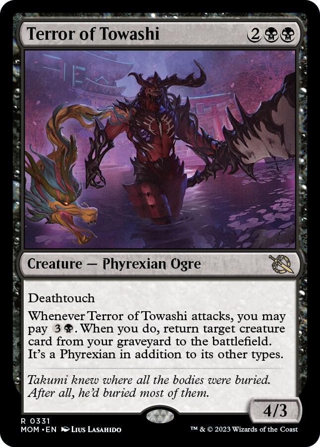 Terror of Towashi 331 card from March of the Machine