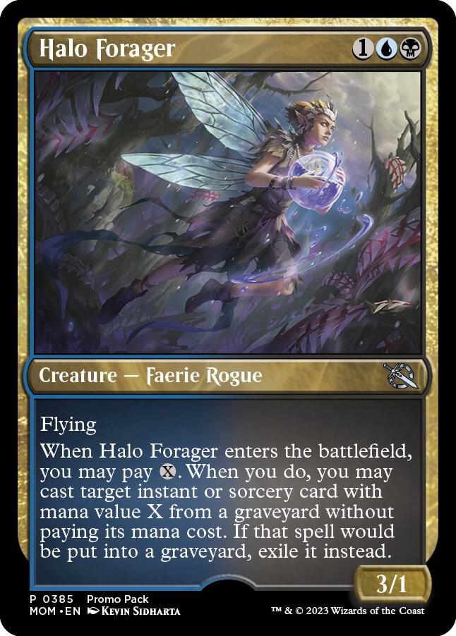 Halo Forager 385 card from Promo Pack: March of the Machine
