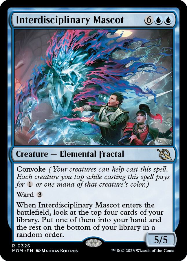 Interdisciplinary Mascot 326 card from March of the Machine