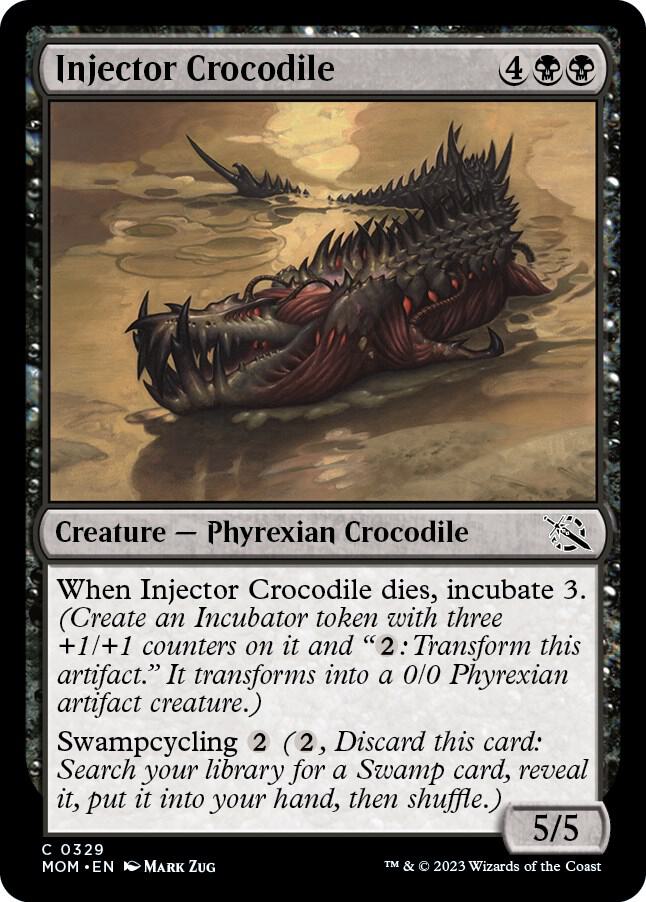 Injector Crocodile 329 card from March of the Machine