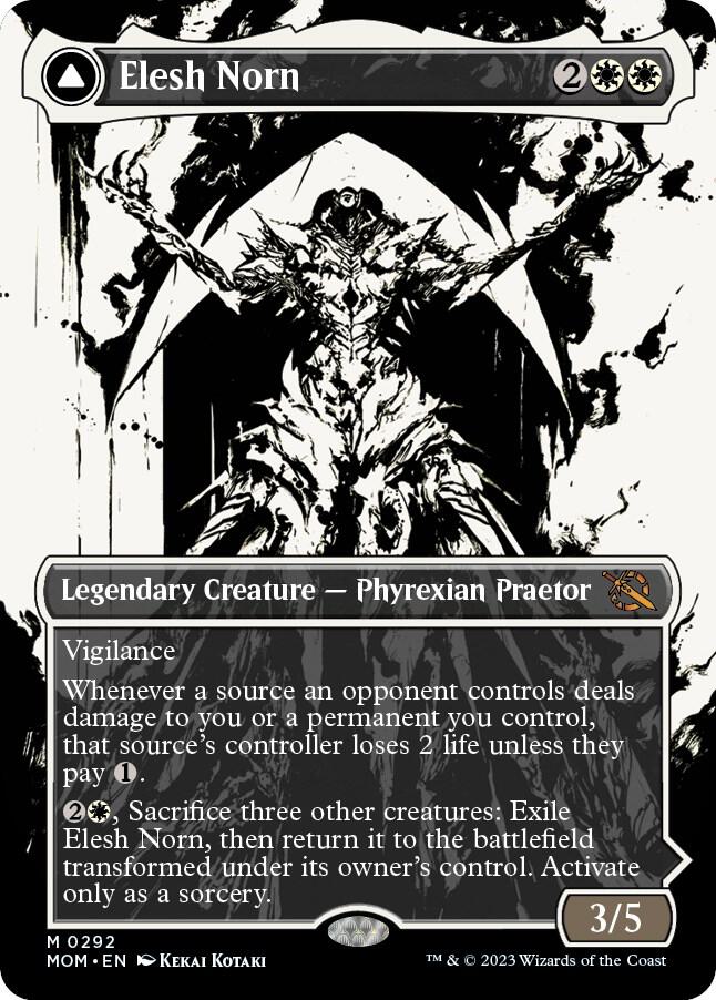 Elesh Norn (Showcase) 292 card from March of the Machine