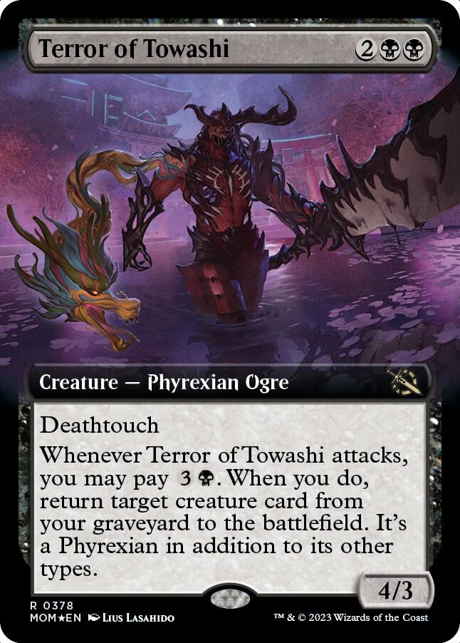 Terror of Towashi (Extended Art) 378 card from March of the Machine