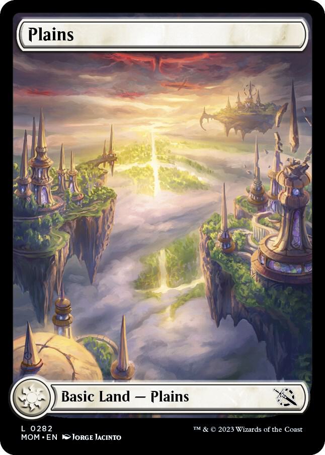 Plains 282 card from March of the Machine