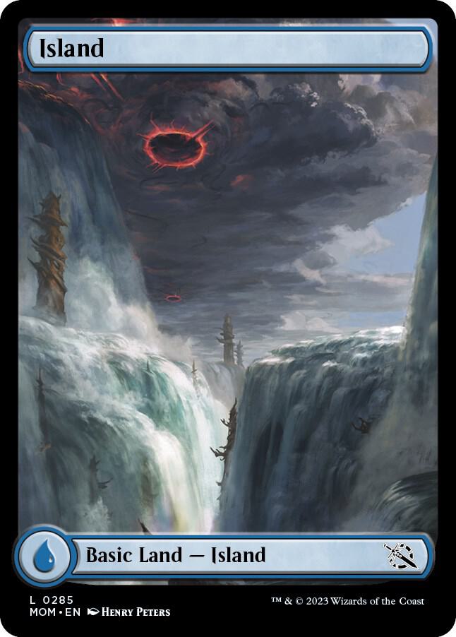 Island 285 card from March of the Machine