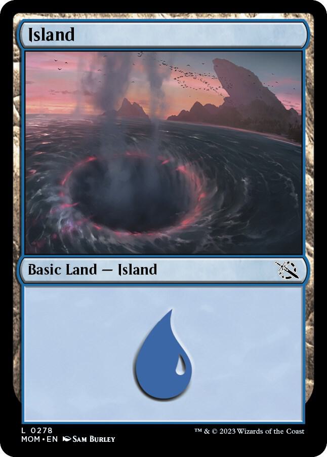 Island 278 card from March of the Machine
