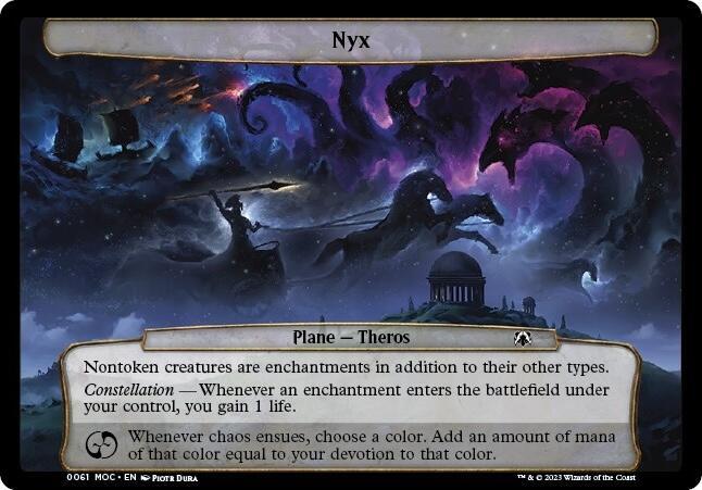 Nyx 61 card from Planechase: March of the Machine
