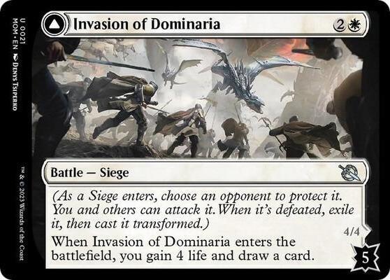 Invasion of Dominaria 21 card from March of the Machine