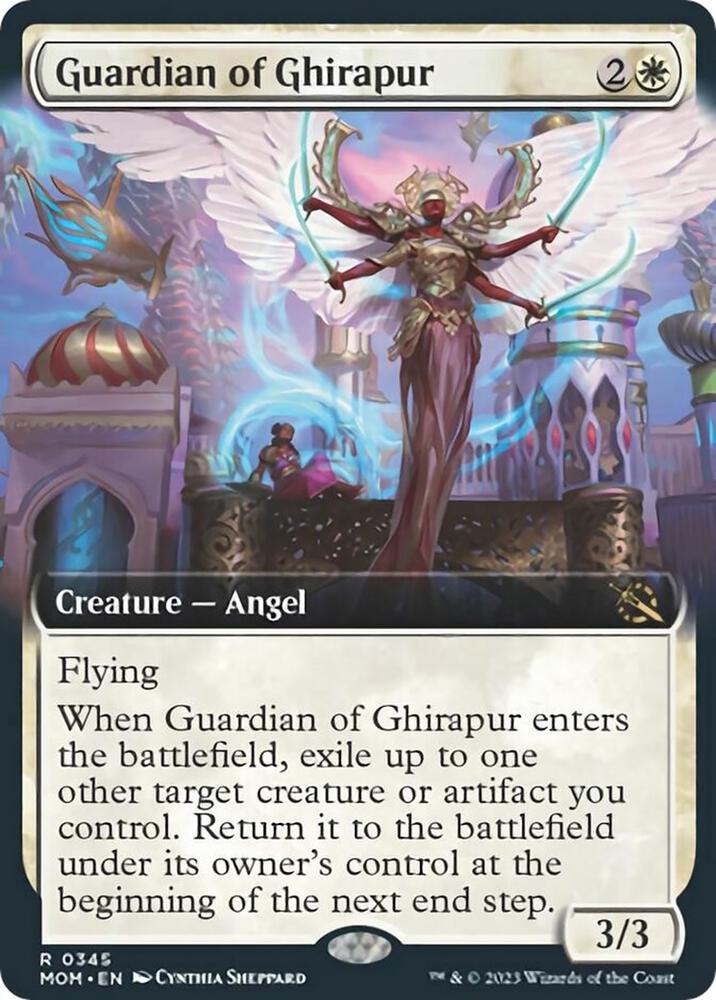 Guardian of Ghirapur (Extended Art) 345 card from March of the Machine
